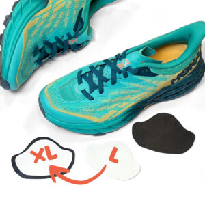 Korjaa kengän kantavahvike