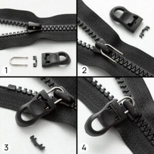 Vaihda vetoketjun vedin