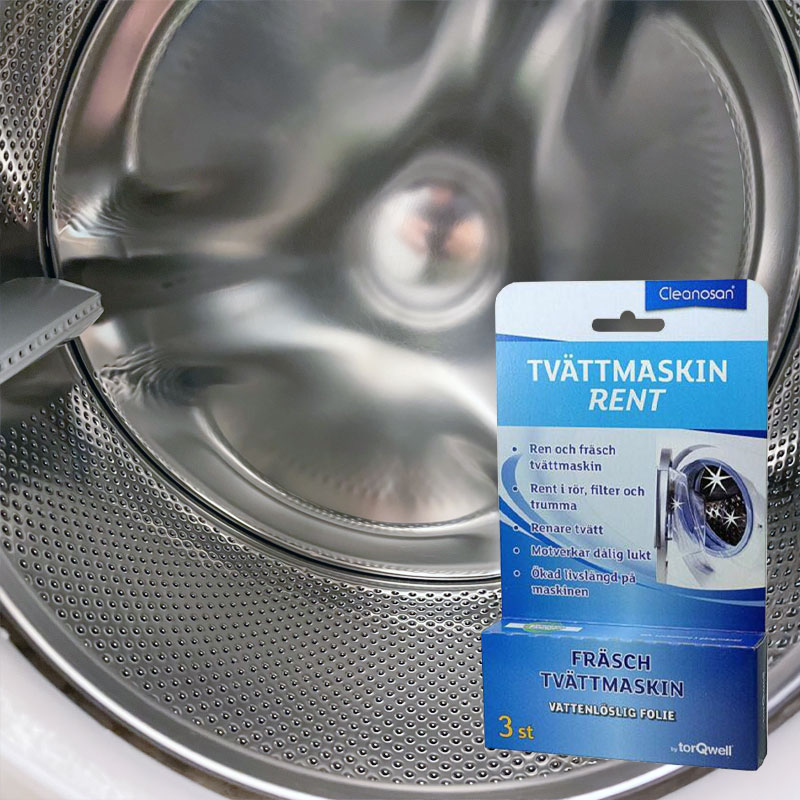 Pyykinpesukoneen puhdistustabletit