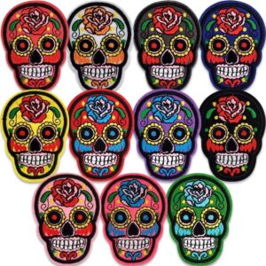 Sugar Skulls - Kangasmerkit