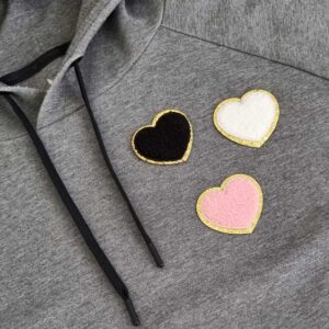 Alternative view of Pörröiset sydämet - Chenille