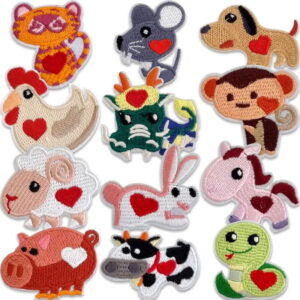 Sydämelliset eläimet - Kangasmerkit