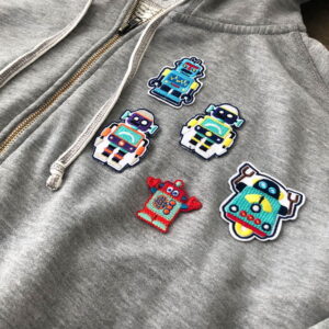 Alternative view of Pieni robottisetti - Kangasmerkit