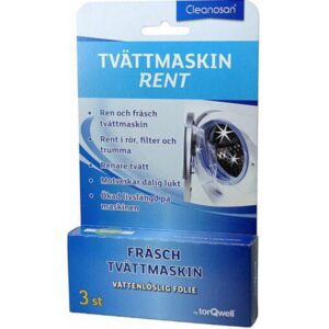 Pyykinpesukoneen puhdistustabletit