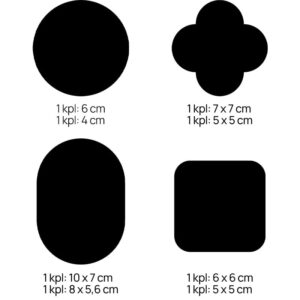 Itsekiinnittyvät joustavat paikat