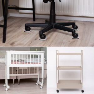 Pyörästoppareet – Suojaa parkettisi