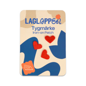 tygmärken småhjärtan