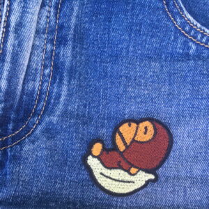 Alternative view of Api päiväunilla - Kangasmerkki