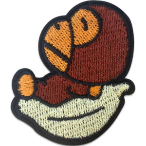 Api päiväunilla - Kangasmerkki