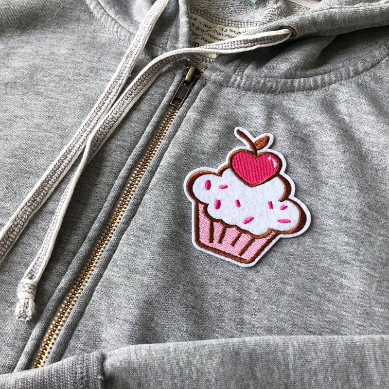 Cupcake - Kangasmerkki – Kuva 3