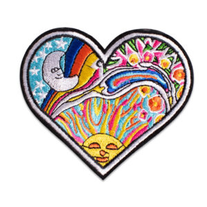 Hippie Heart - Kangasmerkki
