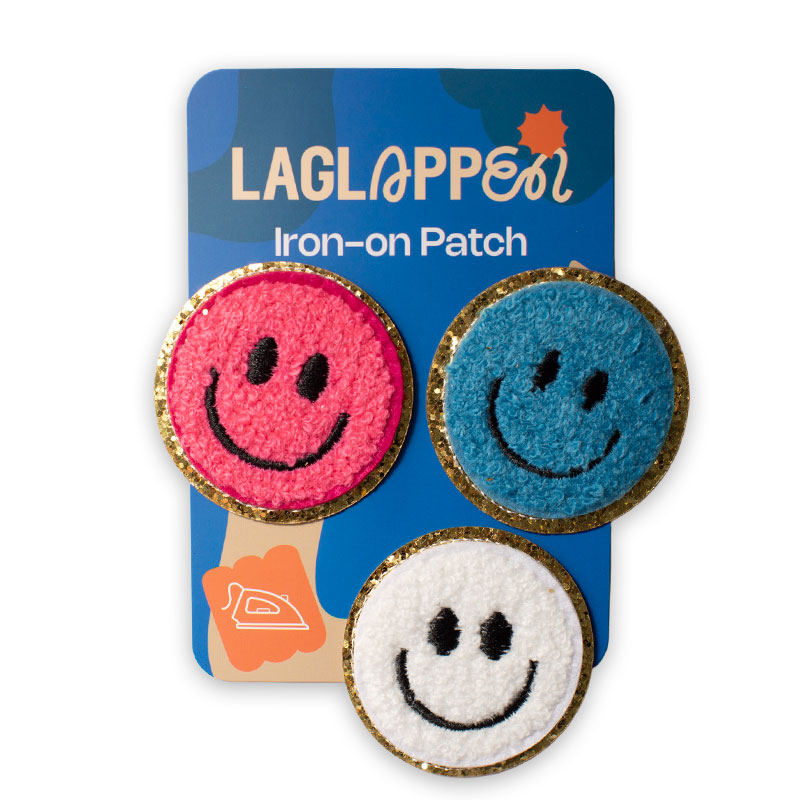 Chenille Smileys - Kangasmerkit - Bild 3