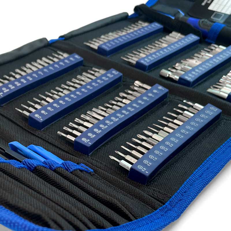 Elektroniikan tarkkuusruuvimeisselisarja – 142 osaa – Kuva 2